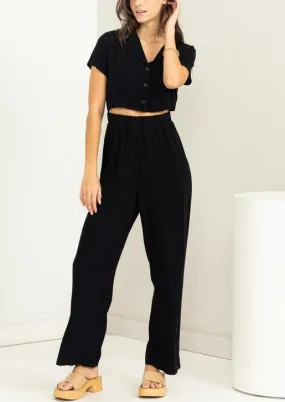 SILVIA jumpsuit (Black)