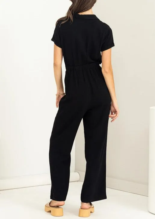 SILVIA jumpsuit (Black)