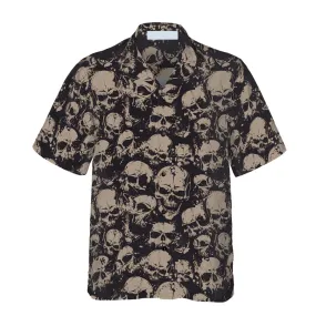 Skull And Cool Hawaiian Shirt For men, Summer gift, Gift for skull lover