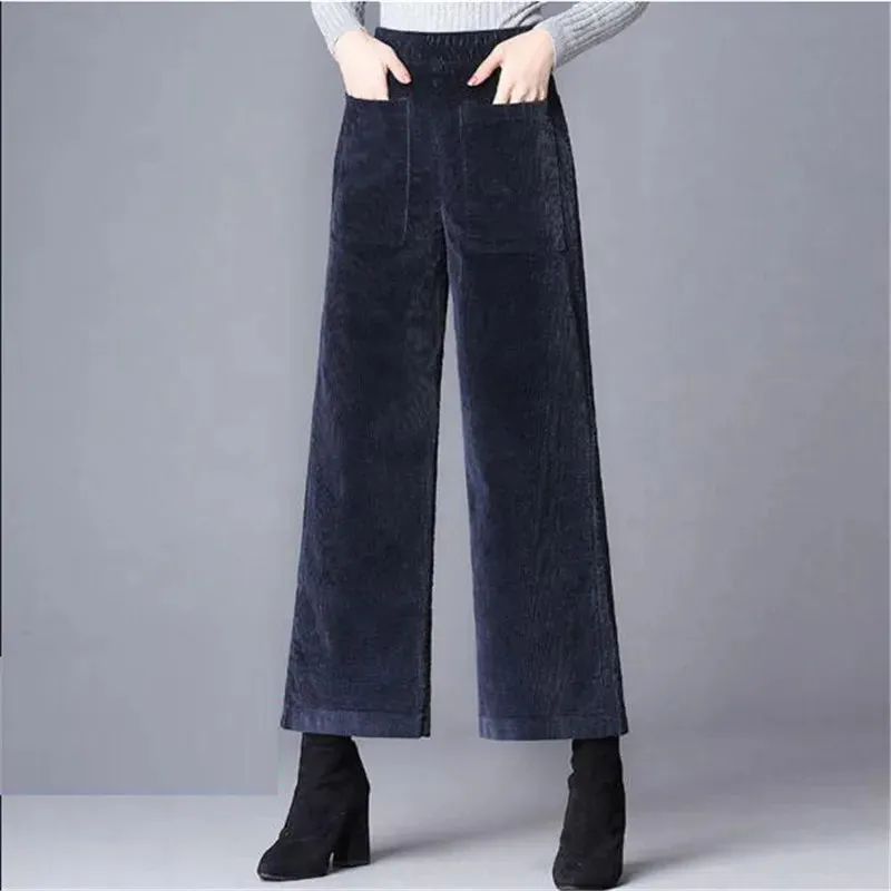 SOFT FLARE CORDUROY PANTS