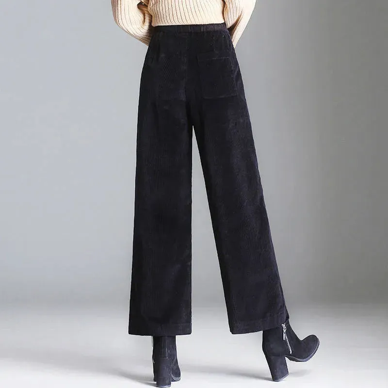 SOFT FLARE CORDUROY PANTS