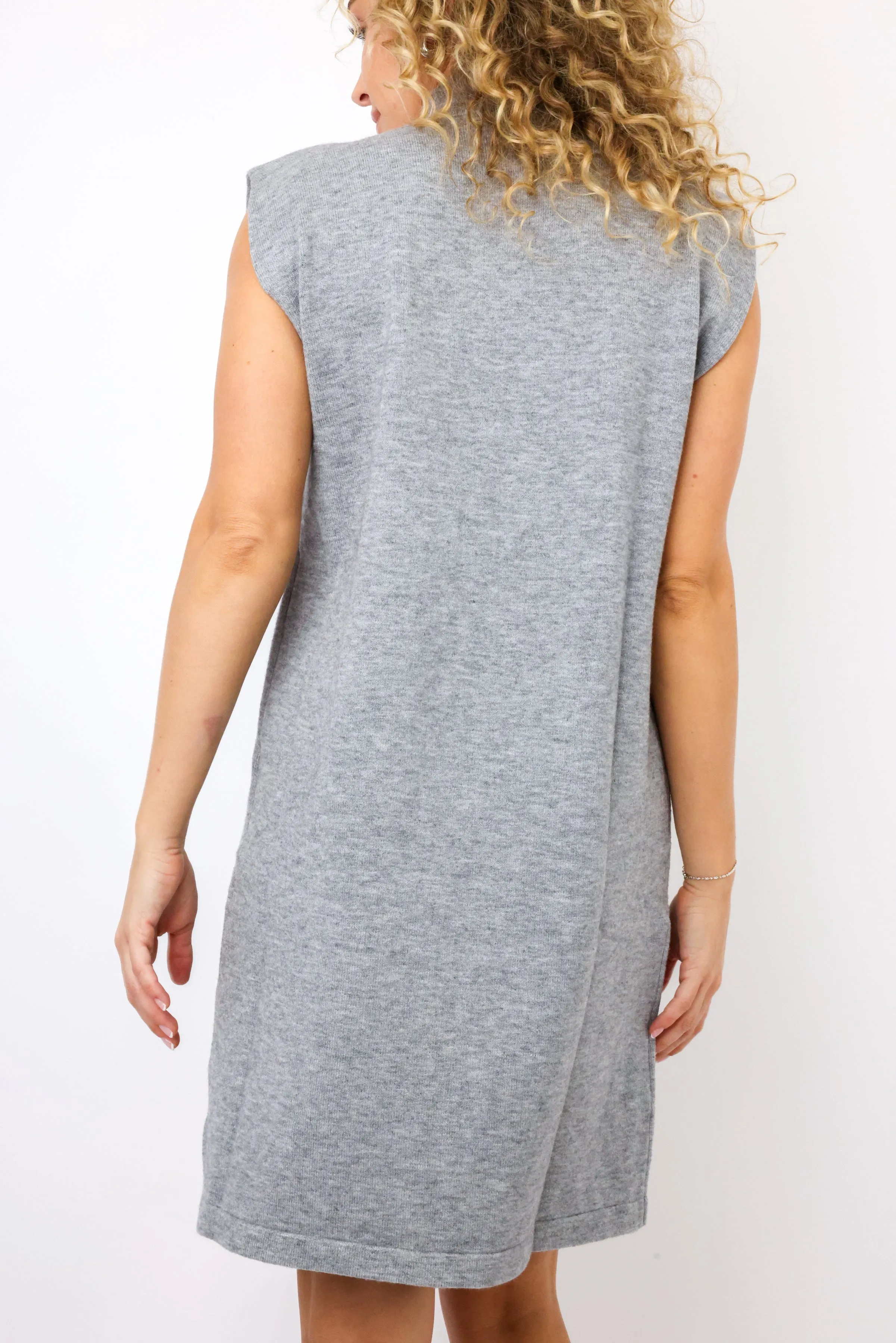 SRB Sleeveless Mock Neck Knit Dress