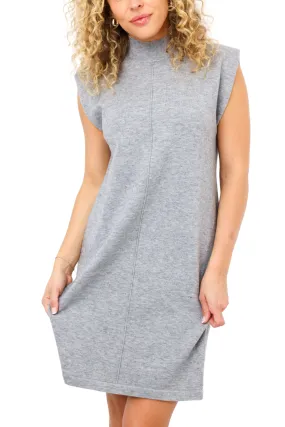 SRB Sleeveless Mock Neck Knit Dress