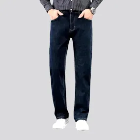 Stretchable high rise men's jeans