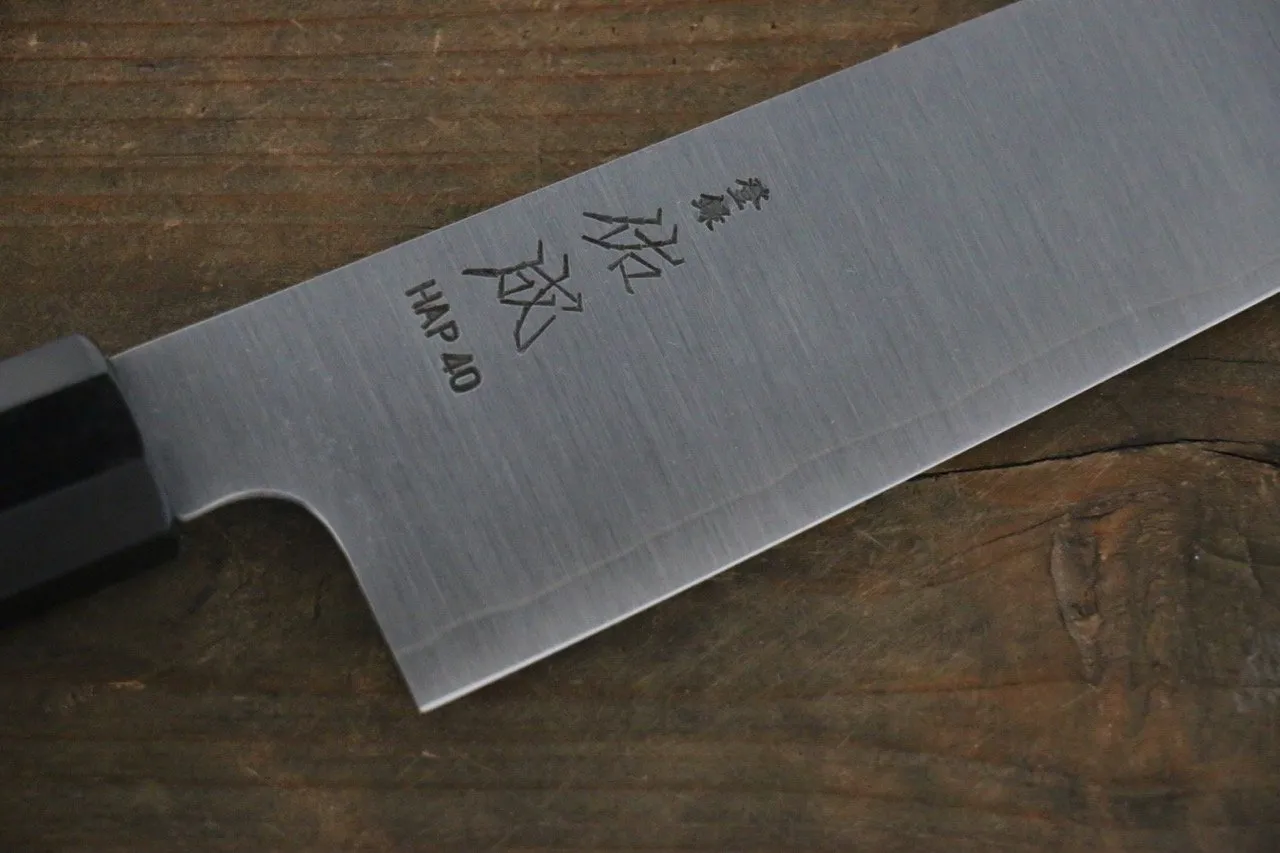 Sukenari HAP40 3 Layer Gyuto 210mm Shitan Handle