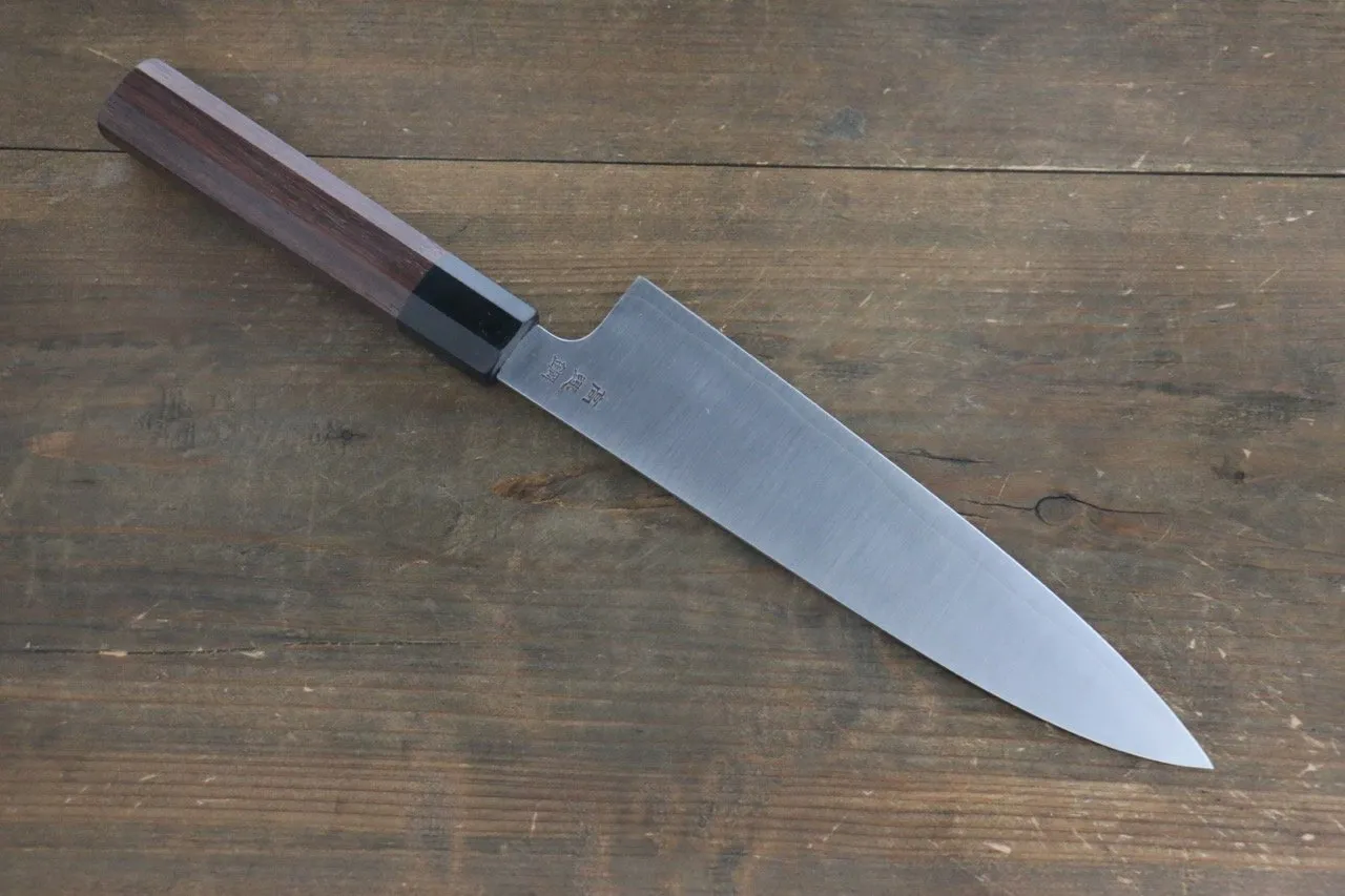 Sukenari HAP40 3 Layer Gyuto 210mm Shitan Handle