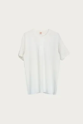 Union Henley Undershirt S/S - White