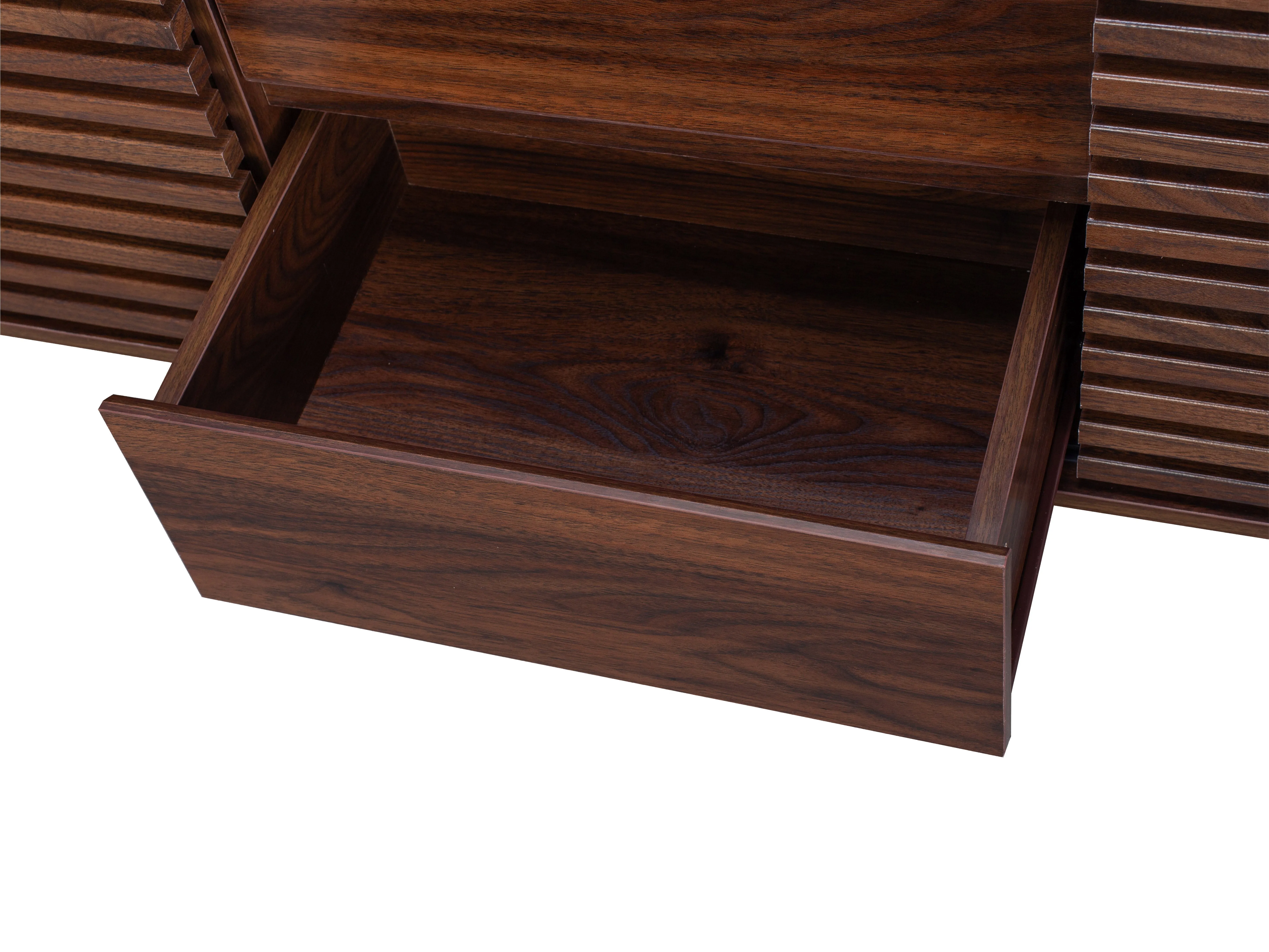 Walnut TV Stand