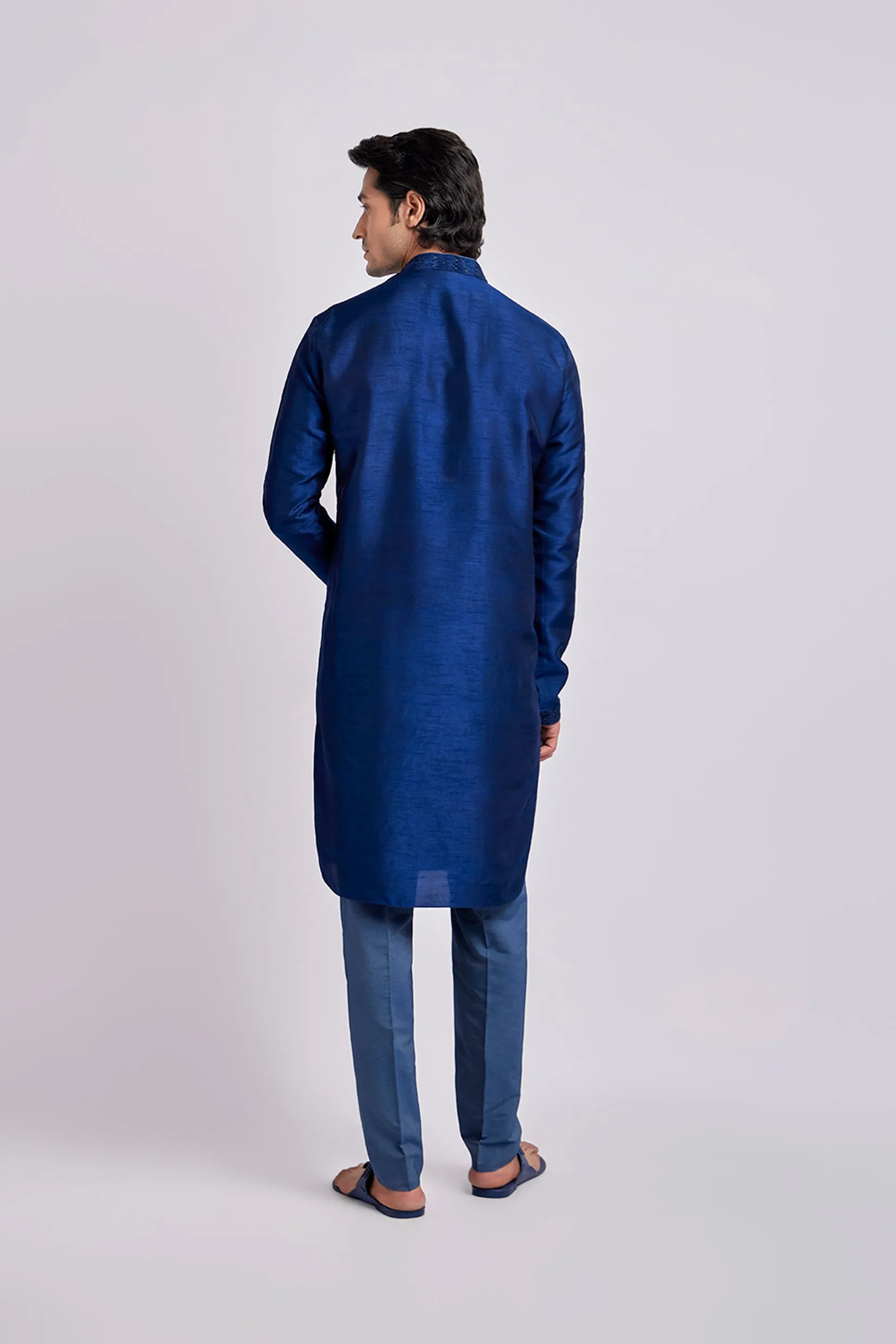 Wave Textured Kurta Set - Maxim