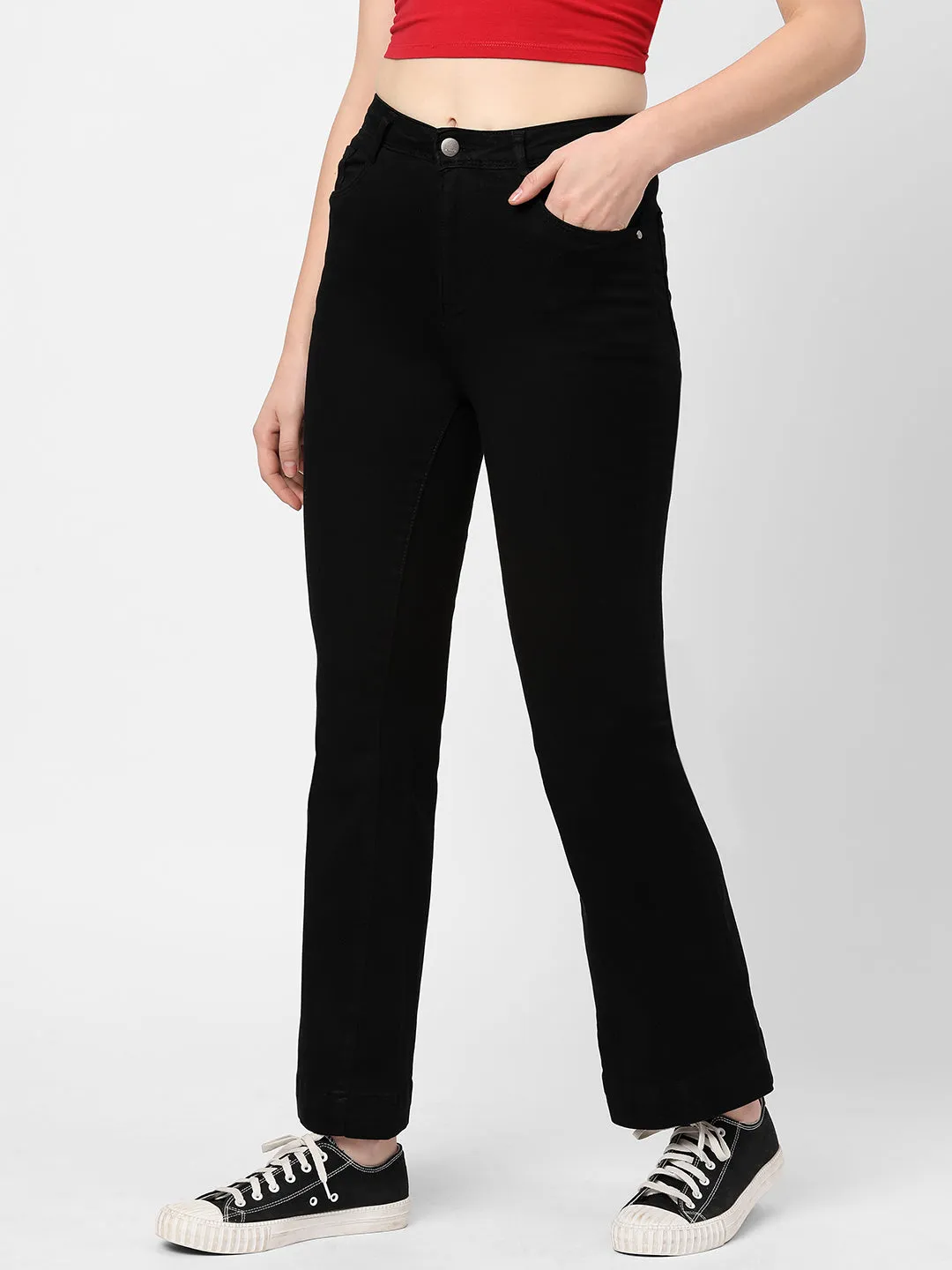 Women High-Rise Flare Jeans