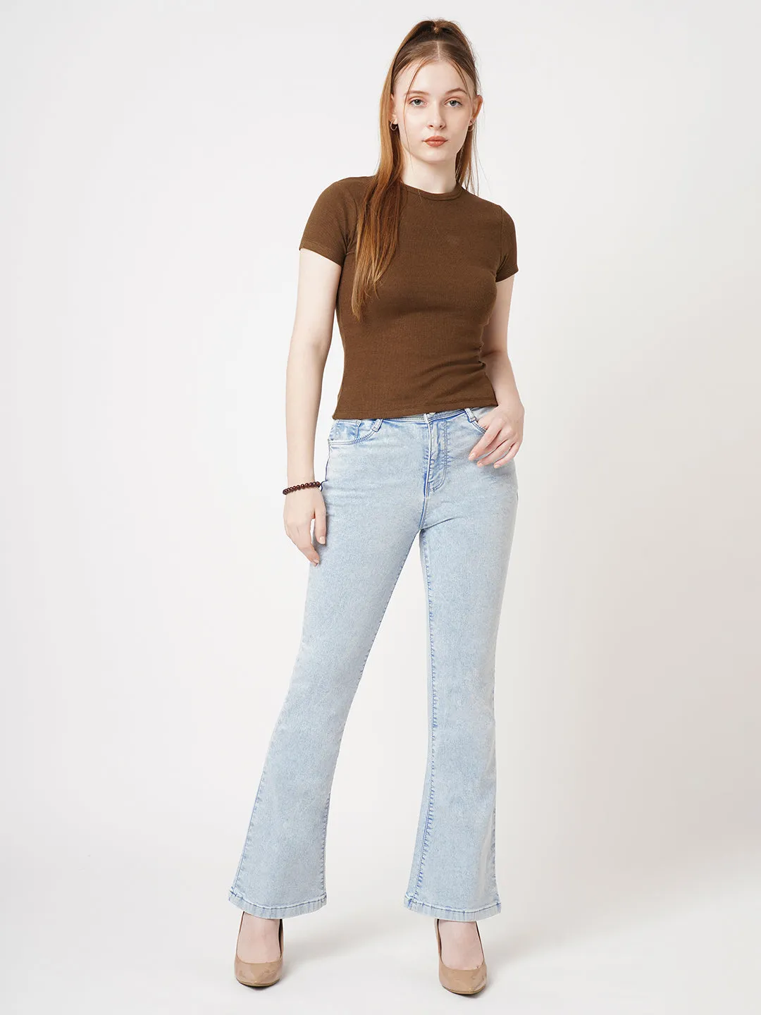 Women High Rise HIGHRISE FLARE Jeans