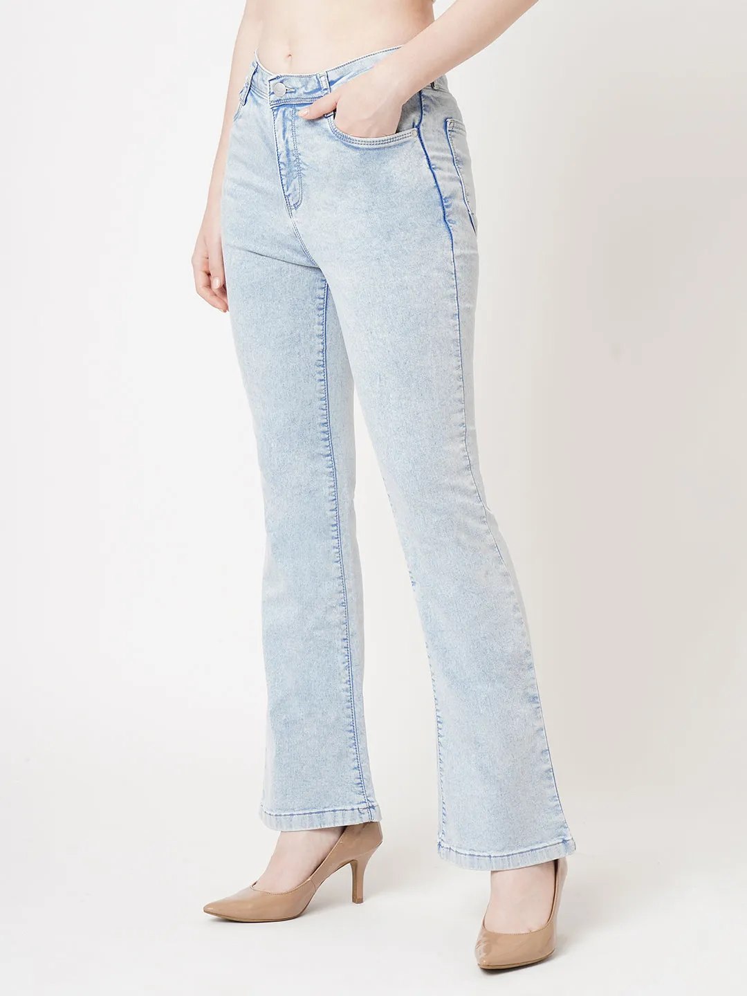 Women High Rise HIGHRISE FLARE Jeans