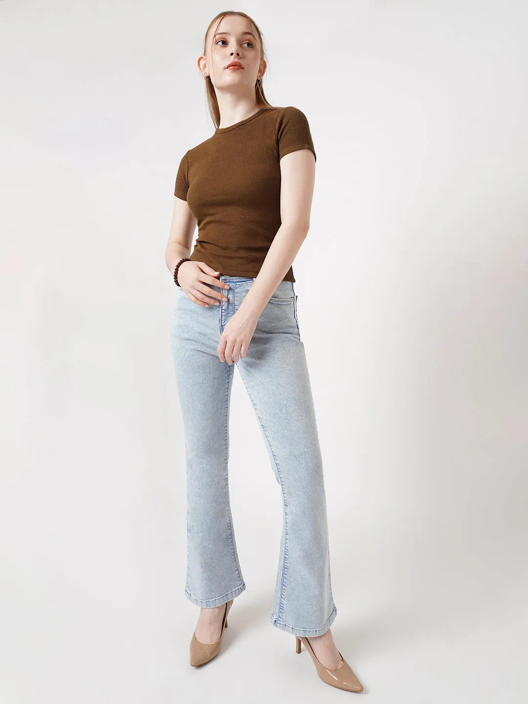 Women High Rise HIGHRISE FLARE Jeans