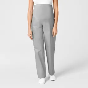 WonderWORK Maternity Cargo Scrub Pant - Grey