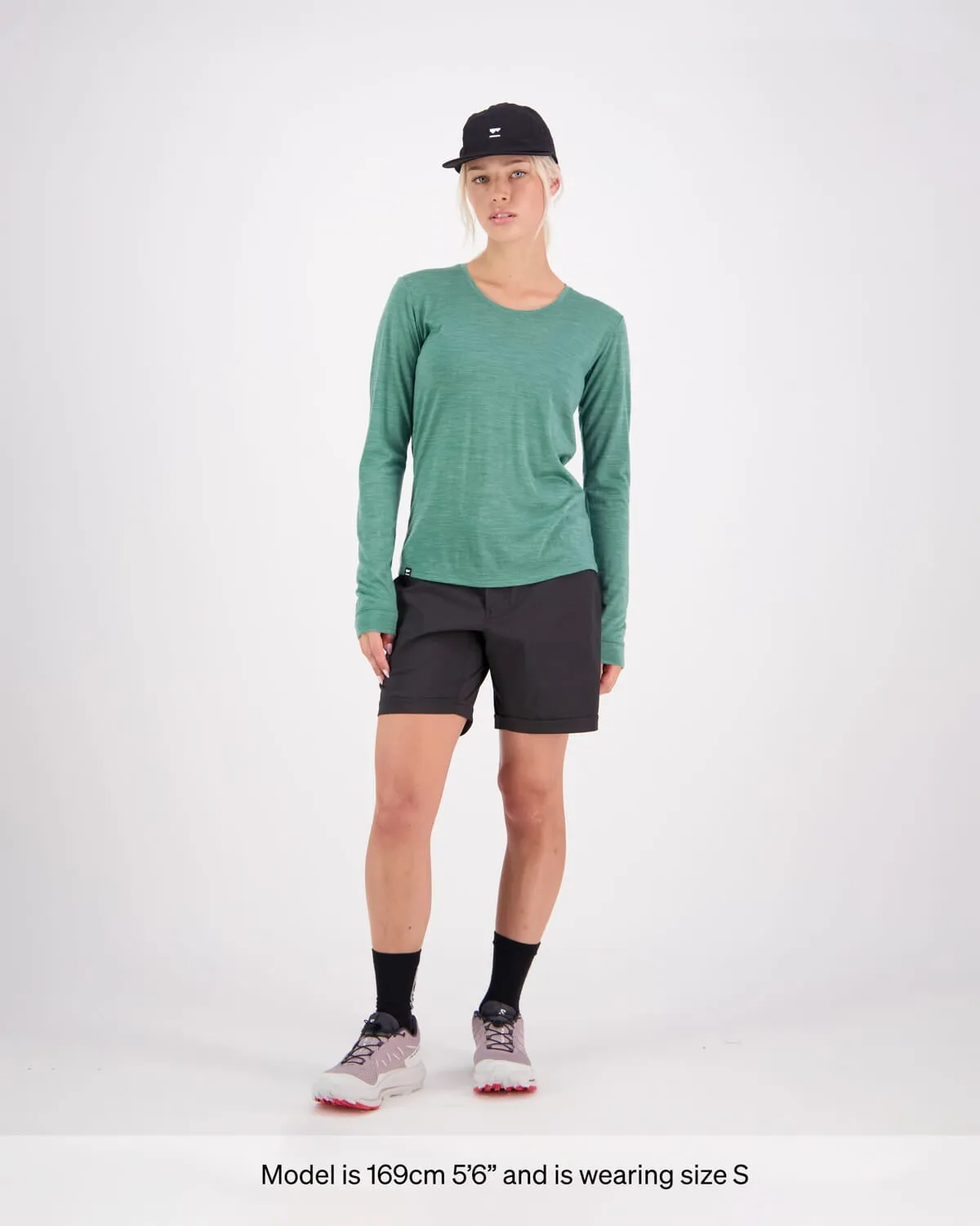 Zephyr Merino Tencel™ Long Sleeve - Smokey Green